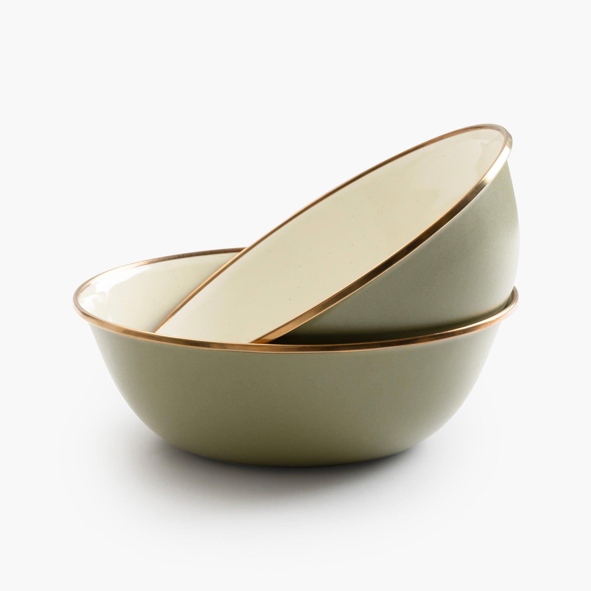 enamelware-2-tone-dining-collection-olive-drab-03-03-CKW-1025_Enamel2-ToneBowlSet-OliveDrab_PDP_01 Enamelware 2-Tone Dining Collection - Olive Drab