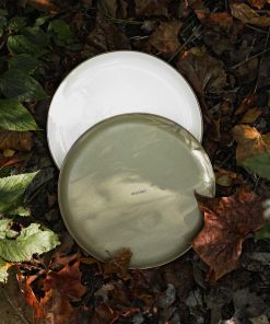 Enamelware 2-Tone Dining Collection - Olive Drab