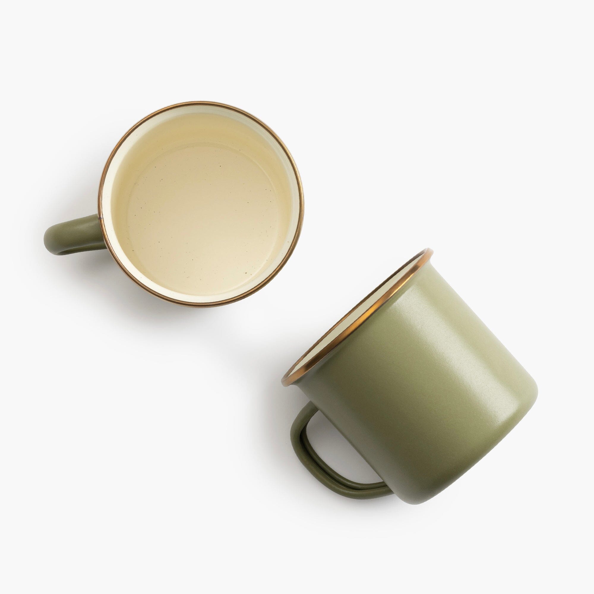 enamelware-2-tone-dining-collection-olive-drab-17-17-CKW-1027_Enamel2-ToneMugSet-OliveDrab_PDP_03 Enamelware 2-Tone Dining Collection - Olive Drab