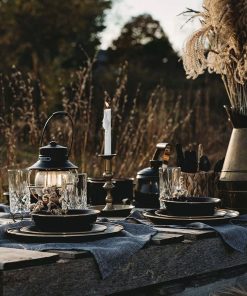 Enamelware Dining Collection - Charcoal