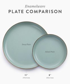 Enamelware Dining Collection - Mint