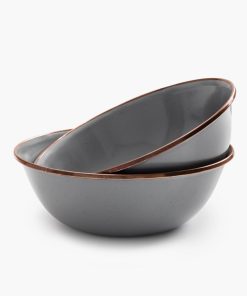 Enamelware Dining Collection - Slate Gray