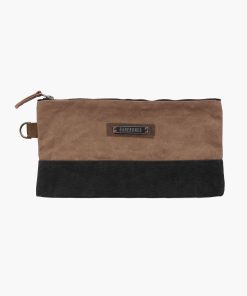 Neelum Zipper Pouch - Khaki