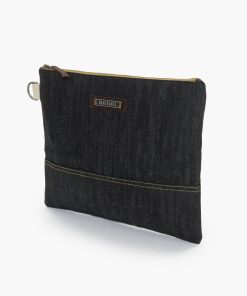 Neelum Zipper Pouch - Denim