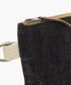 Neelum Zipper Pouch - Denim
