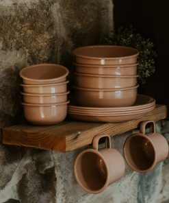 Rolled Enamelware Bowl Set