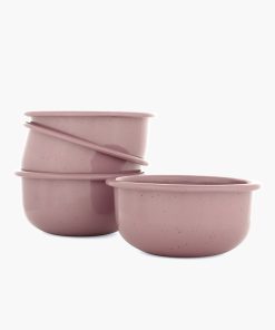 Rolled Enamelware Side Bowl Set