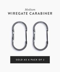 Wiregate Carabiners - 3 Sizes